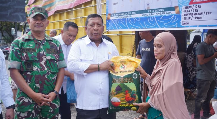 Sekda Buka Pasar Murah, Pemkab Siapkan 390 Paket per Titik