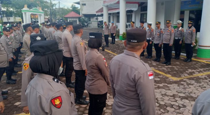 Wakapolres Aceh Barat Apresiasi Aksi Mahasiswa yang Berlangsung Tertib dan Kondusif