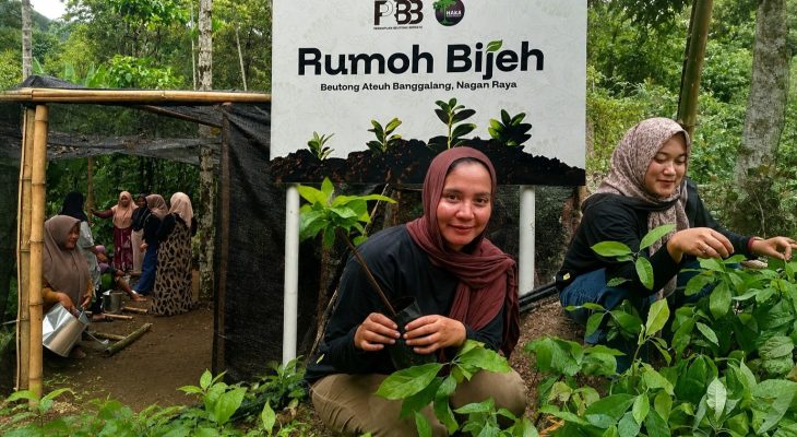 PBB dan HAkA Siapkan 40 Ribu Bibit Lokal Pulihkan Hutan Beutong Ateuh