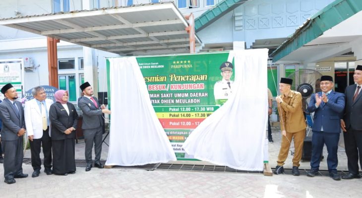 Bupati Aceh Barat Luncurkan Sejumlah Fasilitas Modern untuk Pelayanan Kesehatan Masyarakat