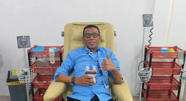 RRI Meulaboh Gelar Donor Darah dalam Rangkaian HUT RRI Ke-81