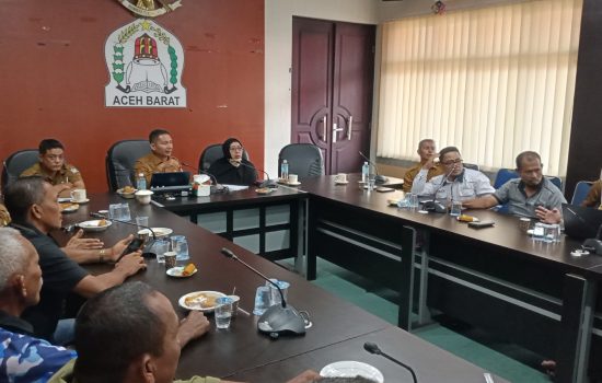 Pemkab Aceh Barat Kaji Kondisi Krueng Tujoh