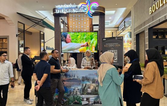 Kemenpar Ajak Masyarakat Jelajah Destinasi Wisata dengan Kereta Api di KAI Expo 2026