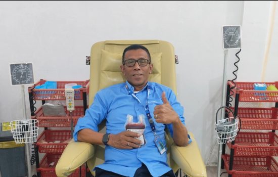 RRI Meulaboh Gelar Donor Darah dalam Rangkaian HUT RRI Ke-81